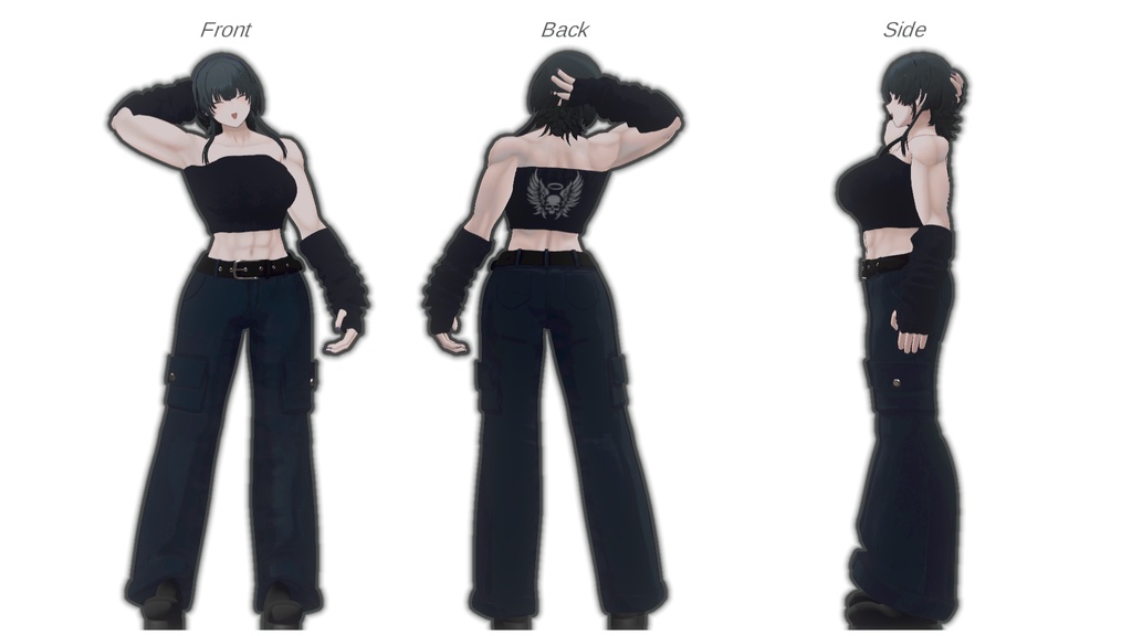 【アバター追加】だぼパンク【VRchat】【34アバター対応】