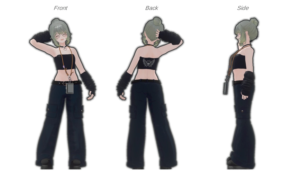 【アバター追加】だぼパンク【VRchat】【34アバター対応】