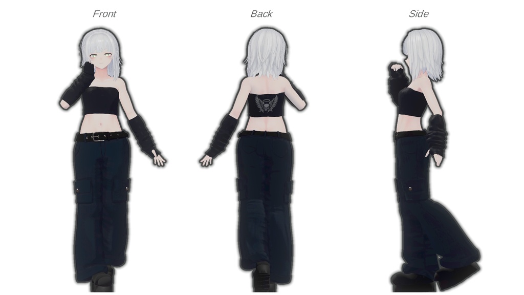 【アバター追加】だぼパンク【VRchat】【34アバター対応】