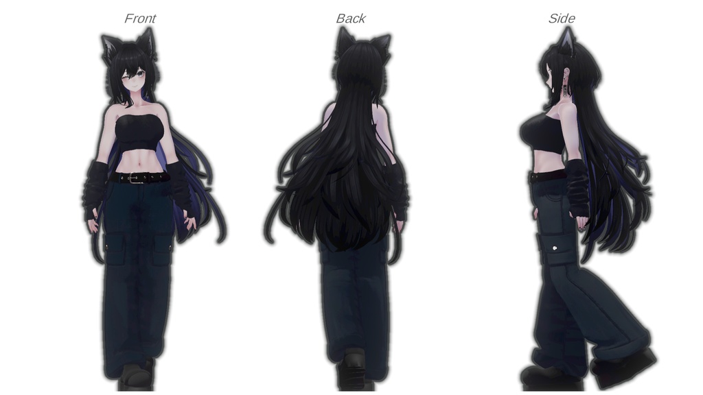 【アバター追加】だぼパンク【VRchat】【34アバター対応】