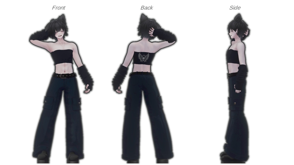 【アバター追加】だぼパンク【VRchat】【38アバター対応】