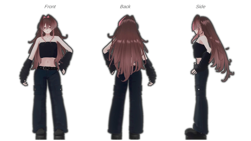 【アバター追加】だぼパンク【VRchat】【34アバター対応】