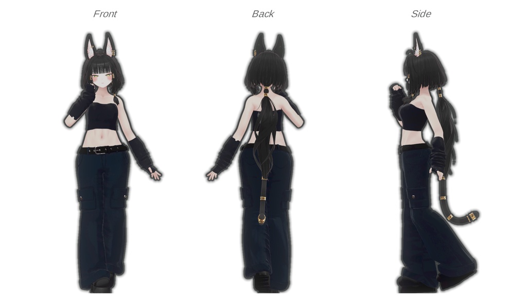 【アバター追加】だぼパンク【VRchat】【34アバター対応】