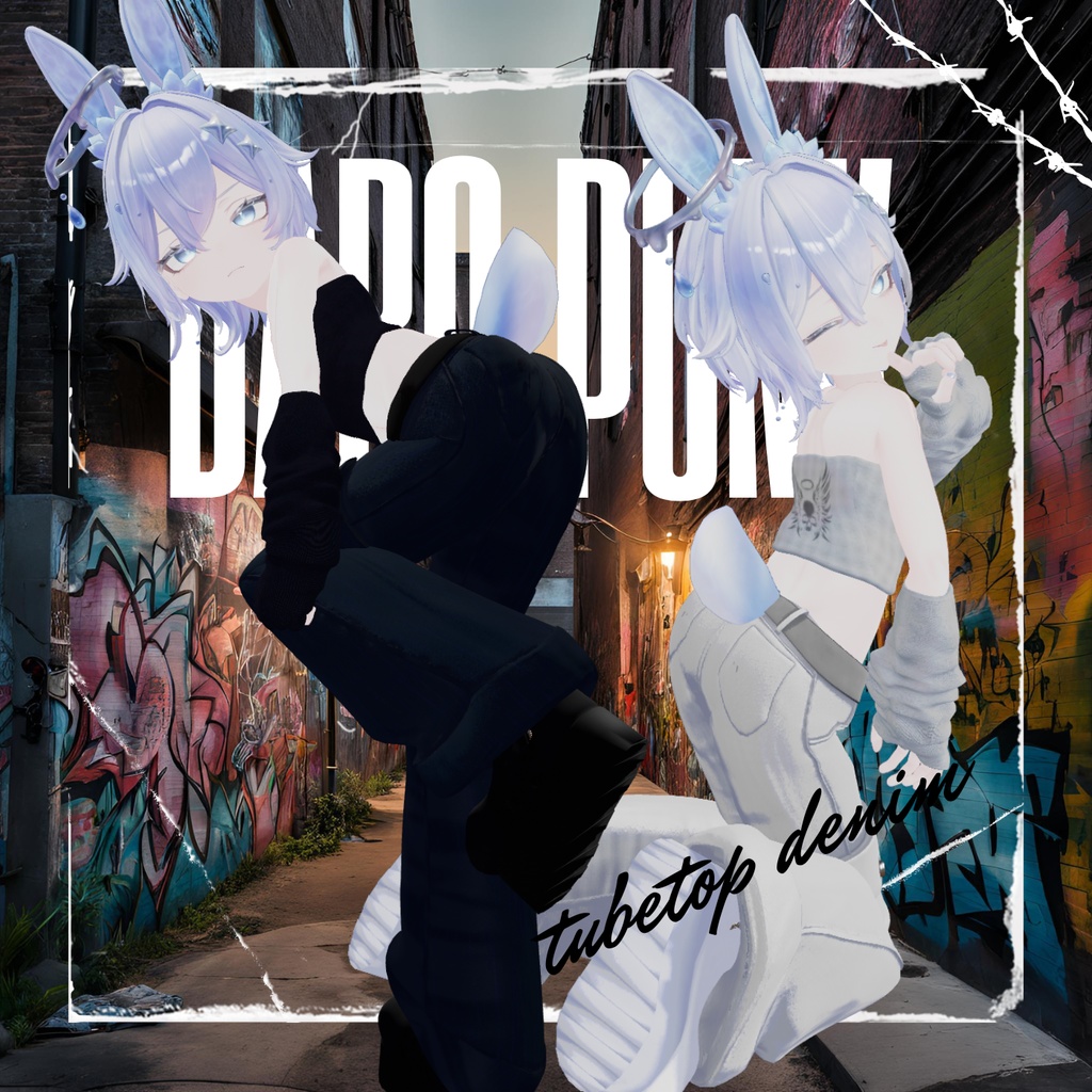 【アバター追加】だぼパンク【VRchat】【38アバター対応】