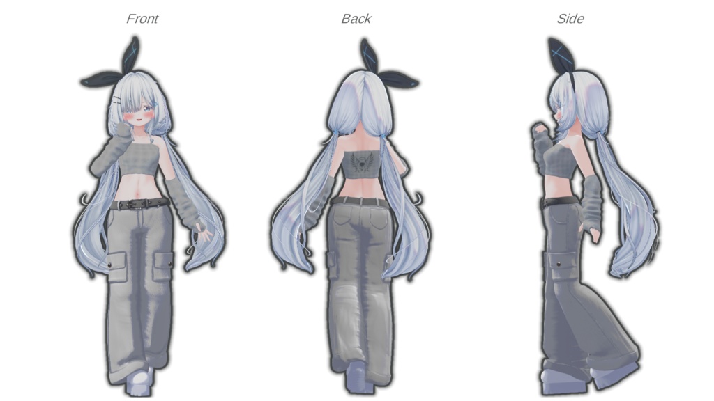 【アバター追加】だぼパンク【VRchat】【34アバター対応】