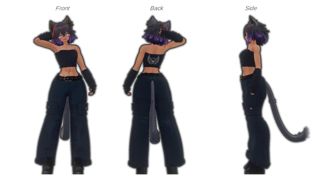 【アバター追加】だぼパンク【VRchat】【34アバター対応】