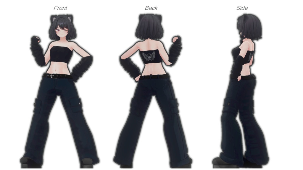 【アバター追加】だぼパンク【VRchat】【34アバター対応】