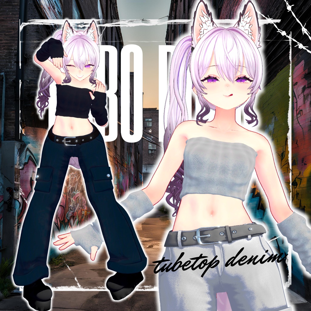 【44アバター対応】だぼパンク【VRchat】
