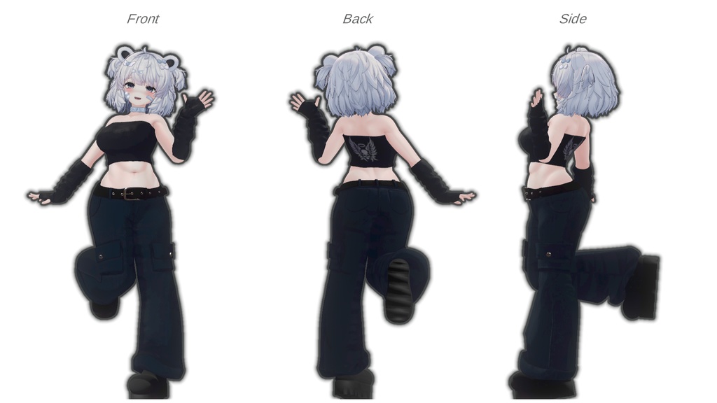 【アバター追加】だぼパンク【VRchat】【38アバター対応】