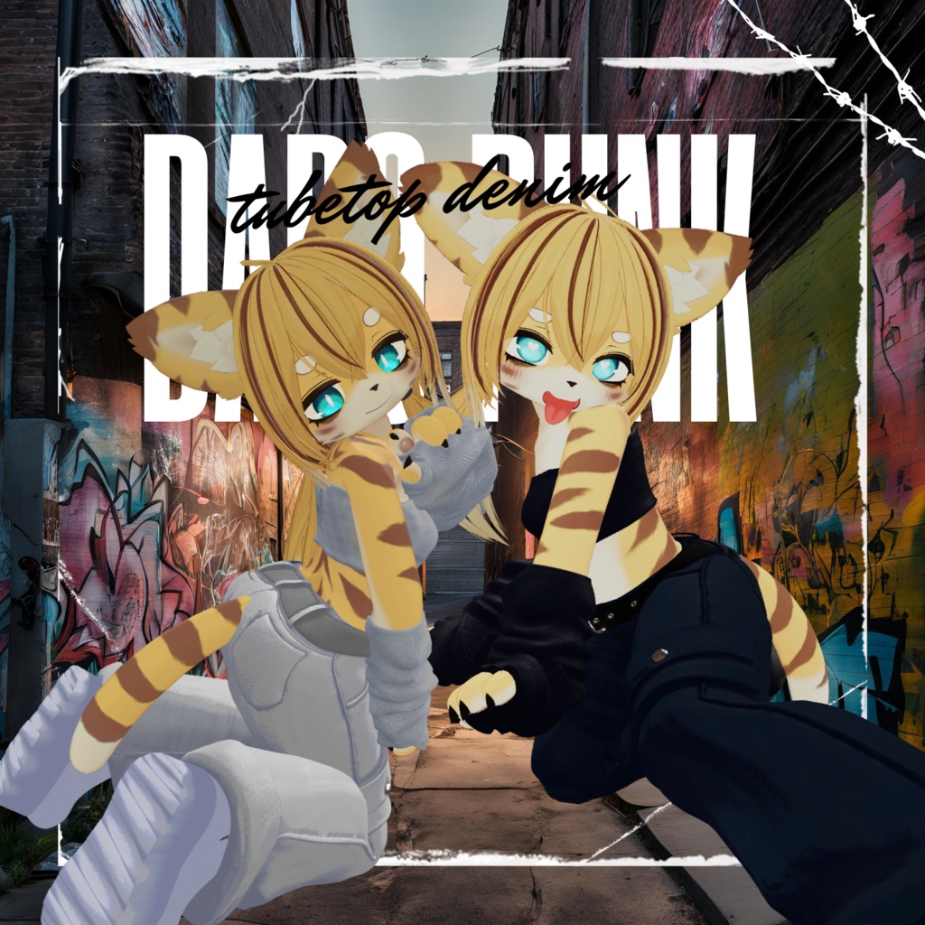 【アバター追加】だぼパンク【VRchat】【34アバター対応】