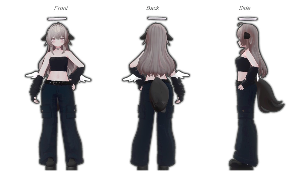 【アバター追加】だぼパンク【VRchat】【34アバター対応】