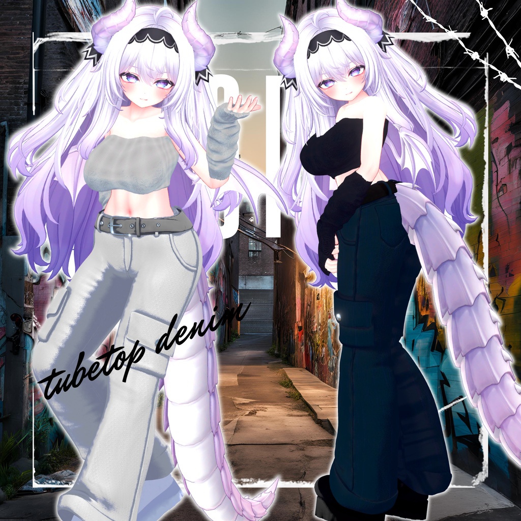 【56アバター対応】だぼパンク【VRchat】