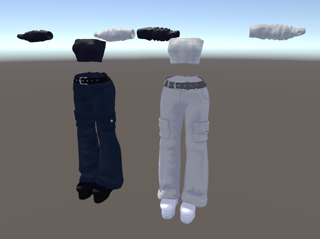 【アバター追加】だぼパンク【VRchat】【34アバター対応】