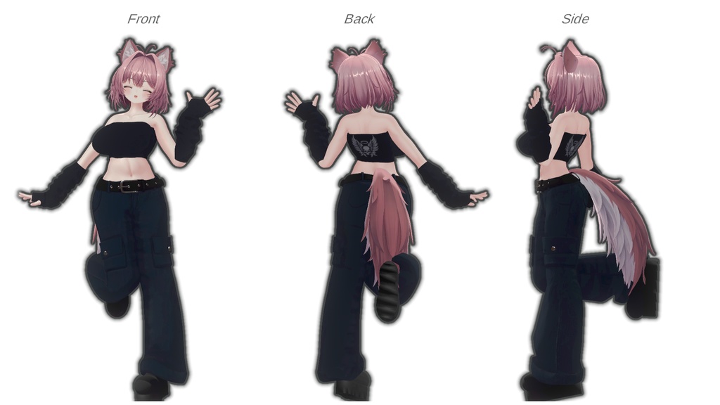 【GWsaleフルセット1000円引き】だぼパンク【VRchat】【42アバター対応】