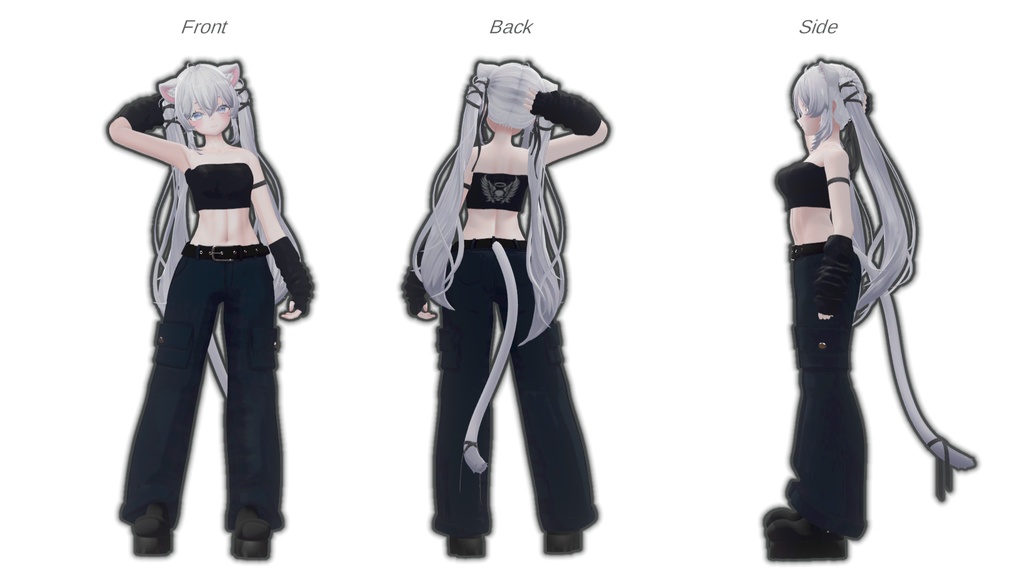 【アバター追加】だぼパンク【VRchat】【34アバター対応】