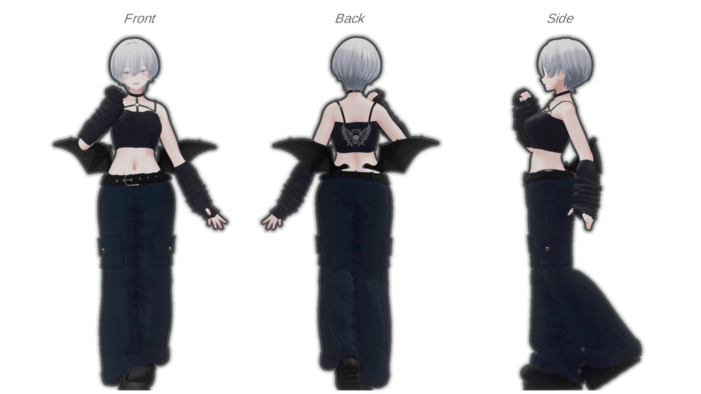 【アバター追加】だぼパンク【VRchat】【34アバター対応】