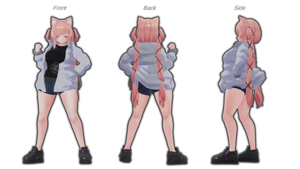 【対応追加】もこもこパイルアップ【8アバター対応】