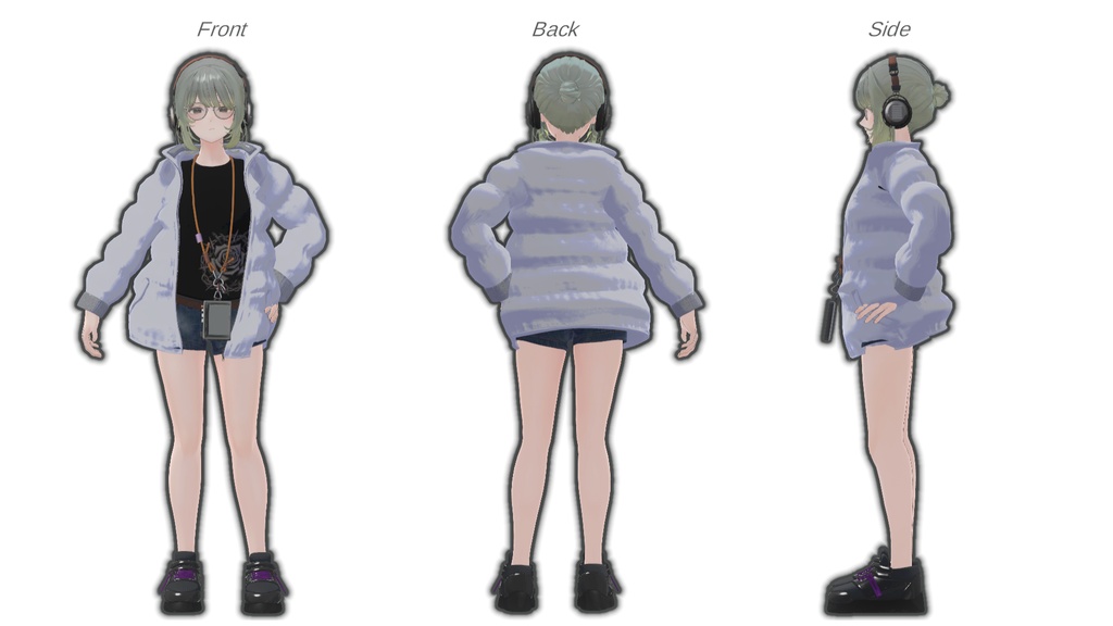 【対応追加】もこもこパイルアップ【10アバター対応】