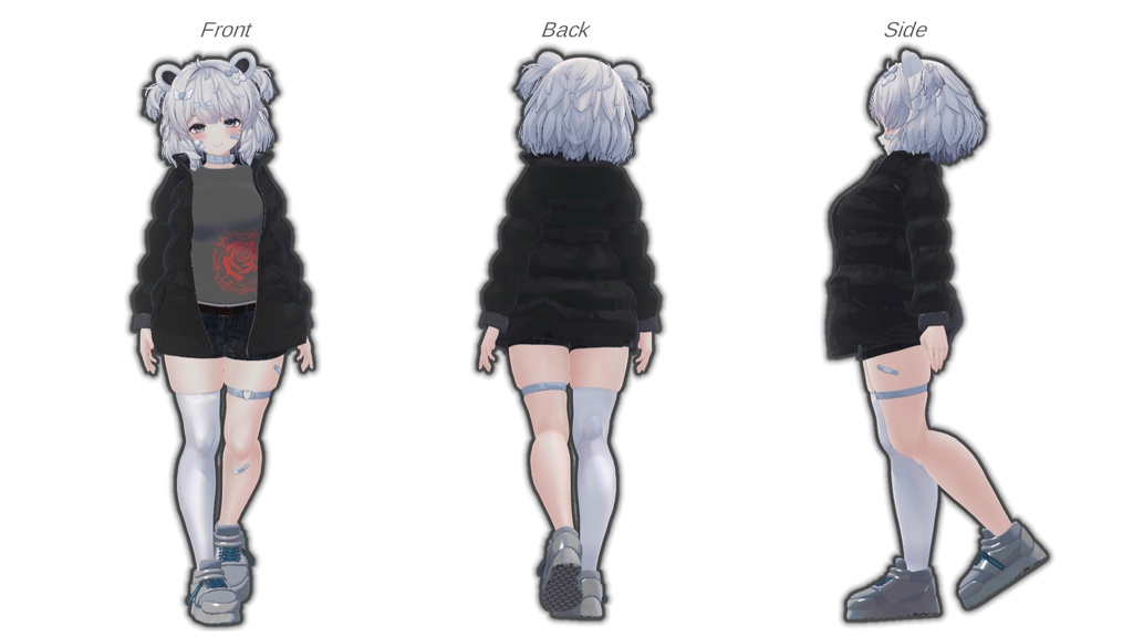 【対応追加】もこもこパイルアップ【12アバター対応】