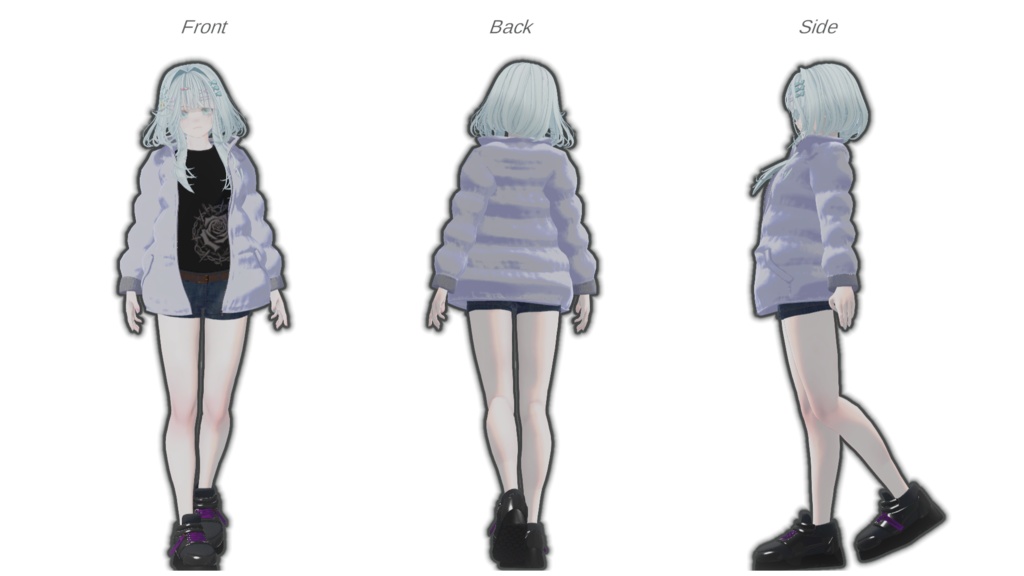 【対応追加】もこもこパイルアップ【6アバター対応】