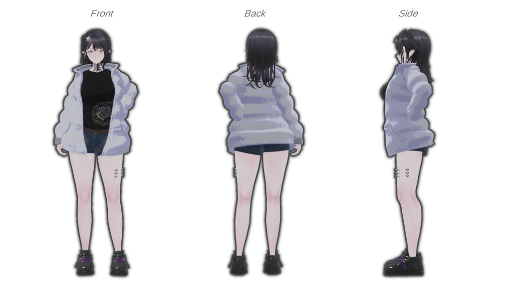 もこもこパイルアップ【VRchat】【4アバター対応】