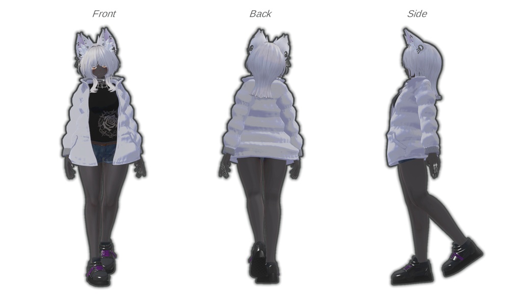 もこもこパイルアップ【VRchat】【4アバター対応】