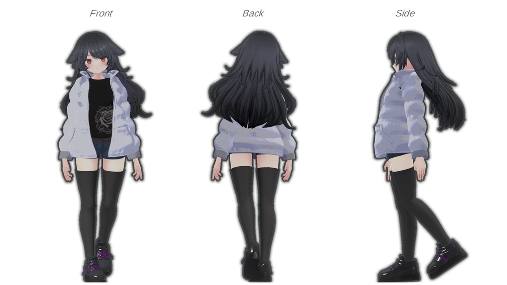 【対応追加】もこもこパイルアップ【6アバター対応】