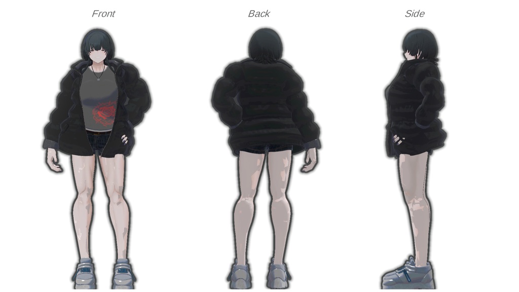 【対応追加】もこもこパイルアップ【8アバター対応】