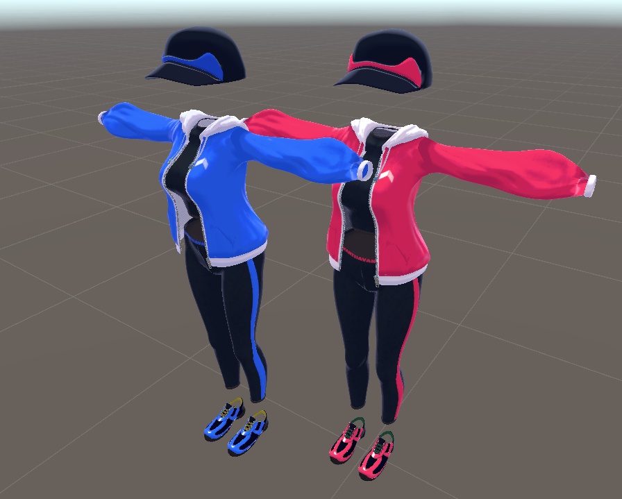 【対応追加】かけあしスポーティ【VRchat】【12アバター対応】