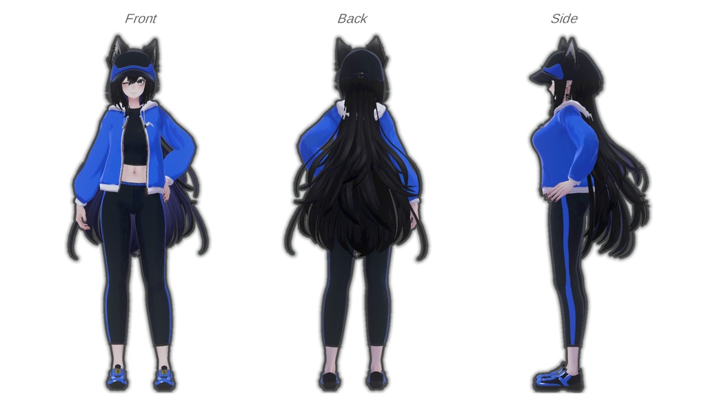 【対応追加】かけあしスポーティ【VRchat】【12アバター対応】