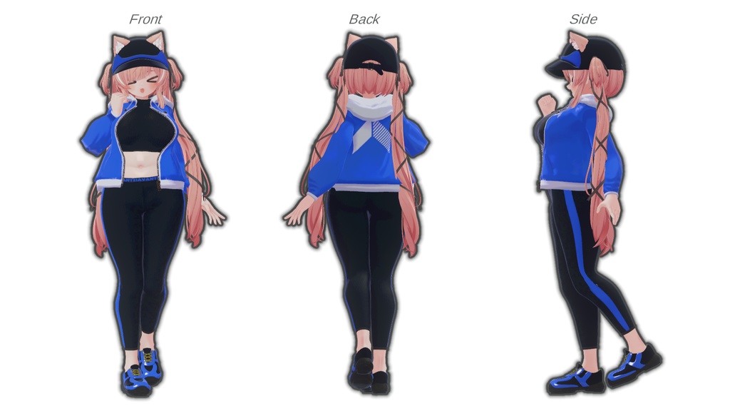 【対応追加】かけあしスポーティ【VRchat】【12アバター対応】