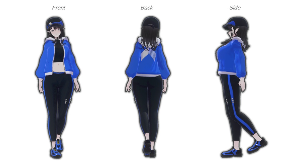 【対応追加】かけあしスポーティ【VRchat】【12アバター対応】