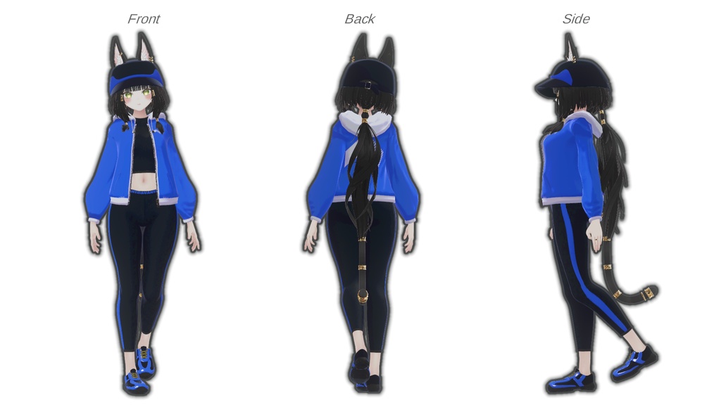 【対応追加】かけあしスポーティ【VRchat】【12アバター対応】