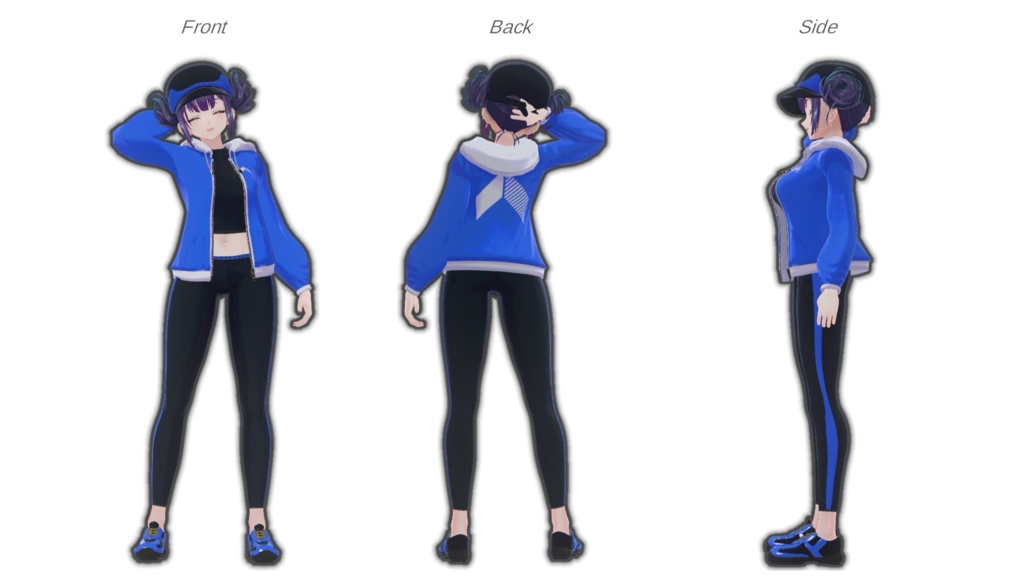 【対応追加】かけあしスポーティ【VRchat】【13アバター対応】