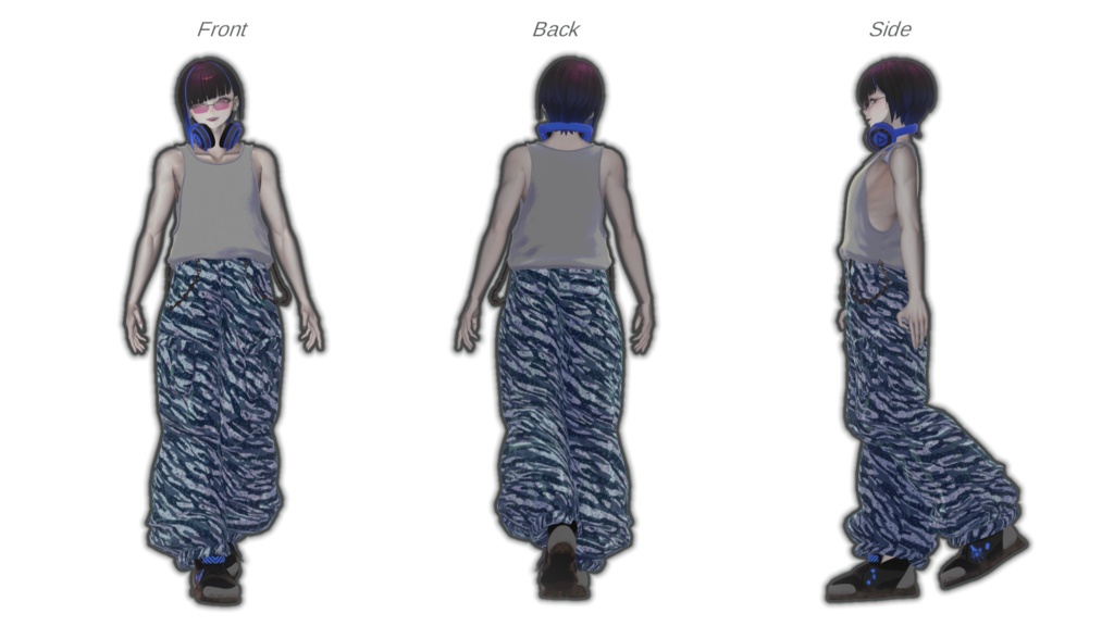 【対応追加】めいさいノイズ【VRchat】【6アバター対応】