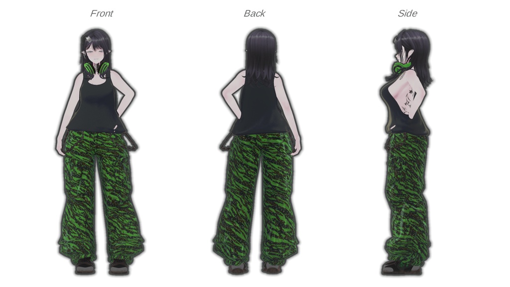 【対応追加】めいさいノイズ【VRchat】【6アバター対応】