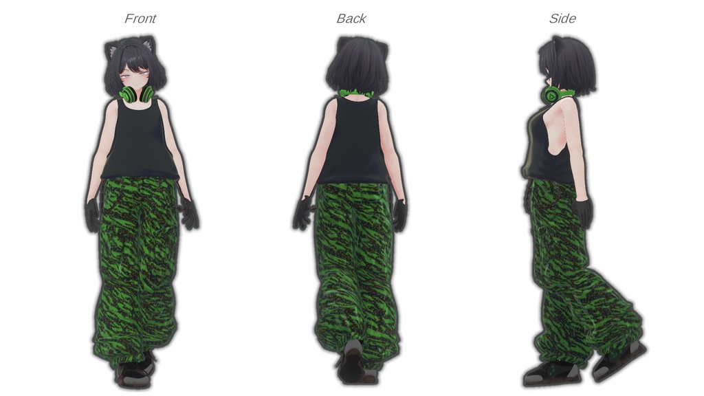 【対応追加】めいさいノイズ【VRchat】【6アバター対応】