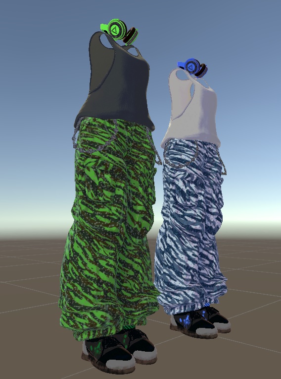 【対応追加】めいさいノイズ【VRchat】【6アバター対応】