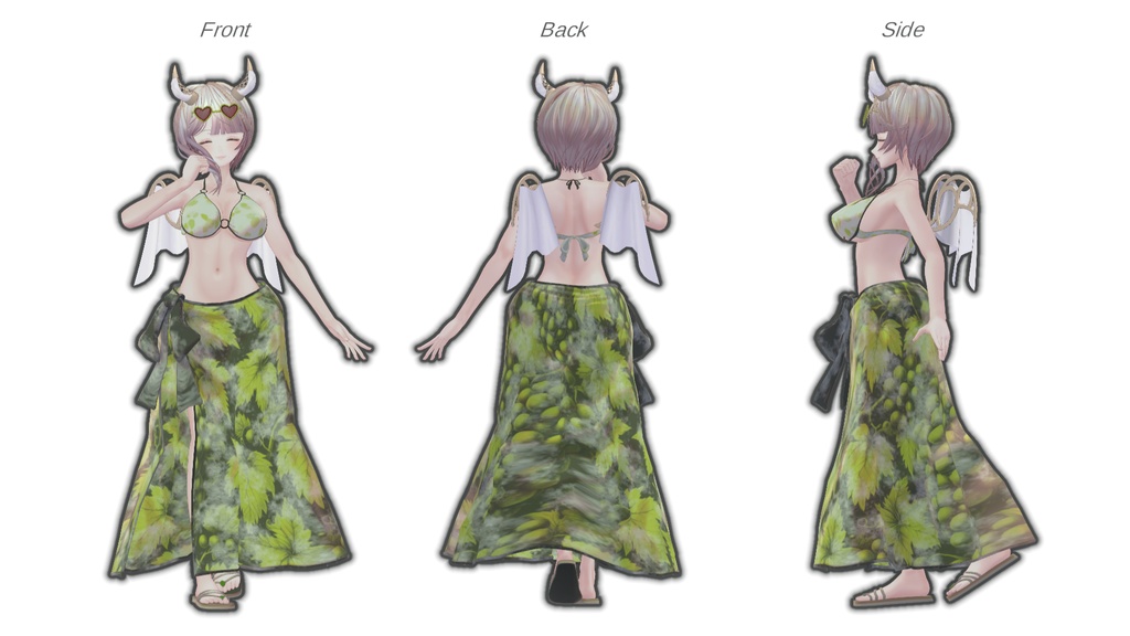 ぶどうバケーション【VRchat】【6アバター対応】