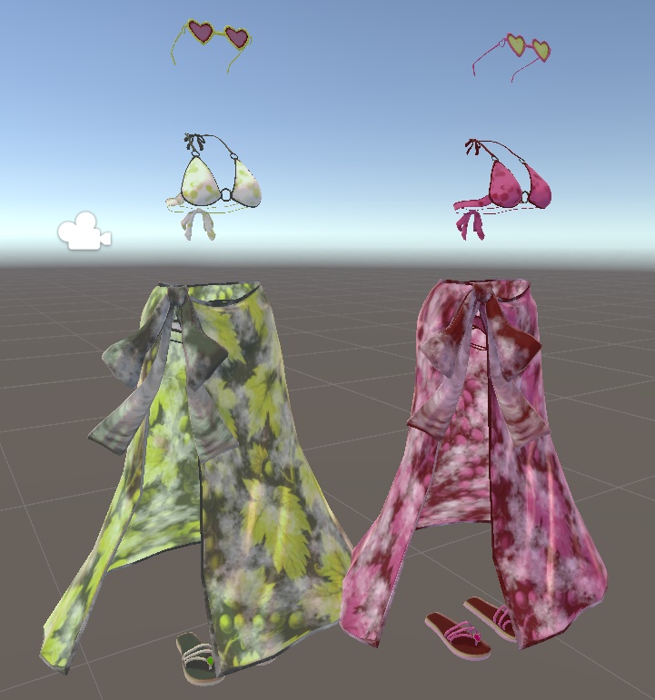 ぶどうバケーション【VRchat】【6アバター対応】