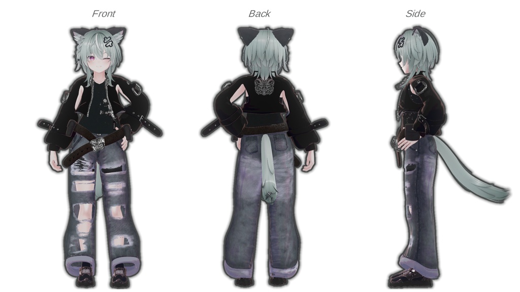 【25アバター対応】ごうけんハード6【VRChat 】