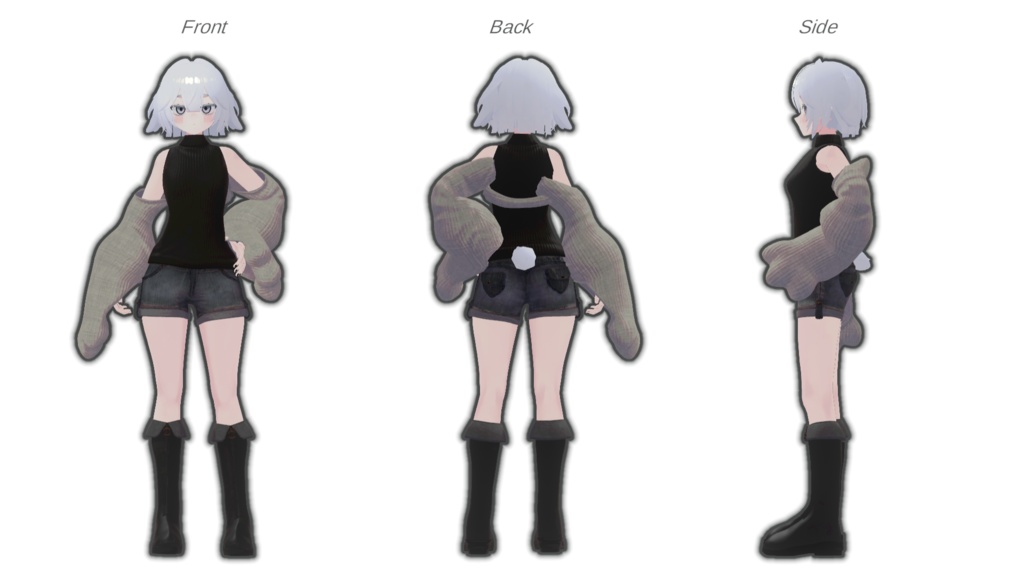 【VRChat 】たてせたミネット 【18アバター対応】