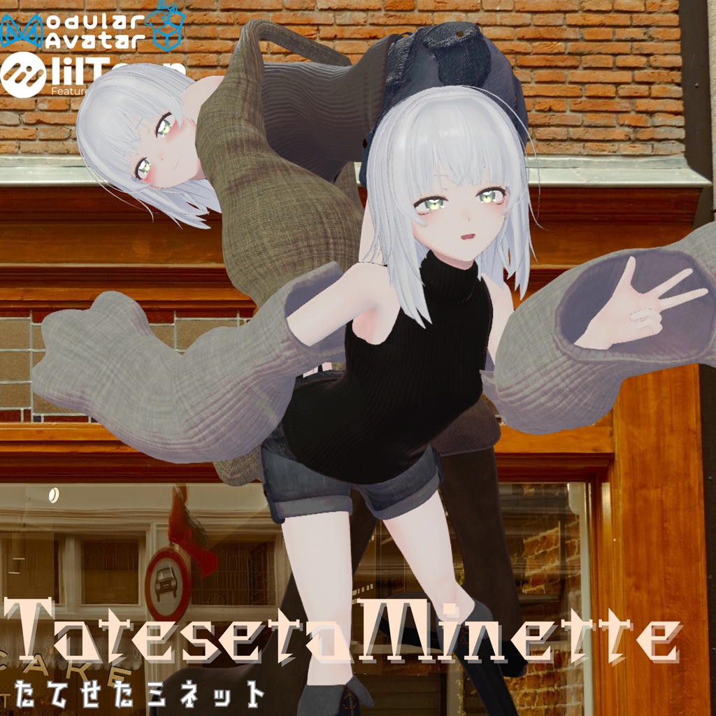 【VRChat 】たてせたミネット 【14アバター対応】