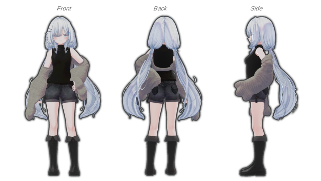 対応追加【VRChat 】たてせたミネット 【22アバター対応】