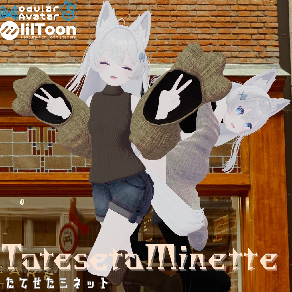 【VRChat 】たてせたミネット 【18アバター対応】