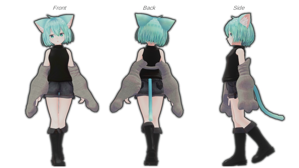 【VRChat 】たてせたミネット 【18アバター対応】