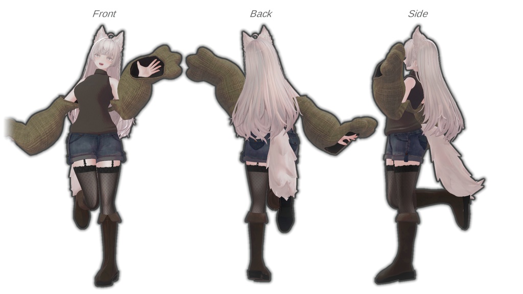 【VRChat 】たてせたミネット 【14アバター対応】