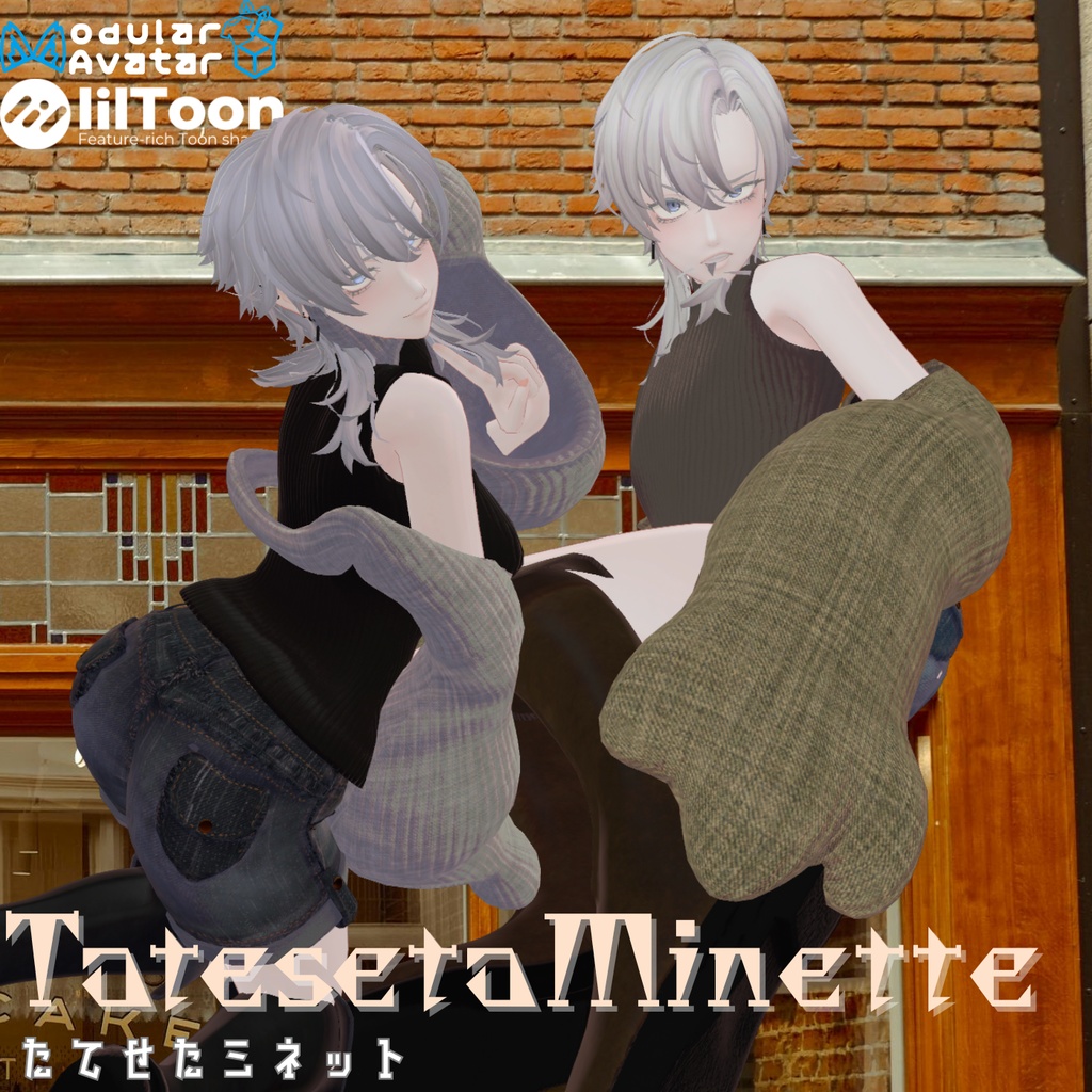 【VRChat 】たてせたミネット 【14アバター対応】