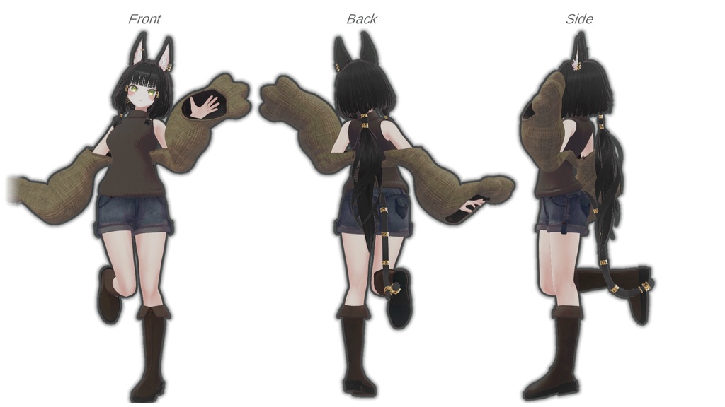 【VRChat 】たてせたミネット 【14アバター対応】