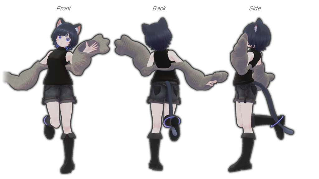 【VRChat 】たてせたミネット 【14アバター対応】